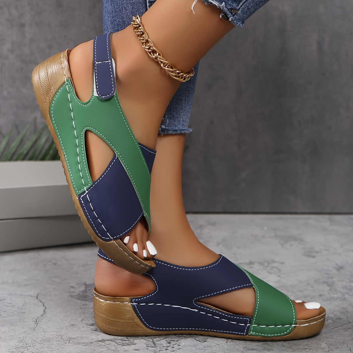 Luiza | Bequeme Orthopädische Sandale