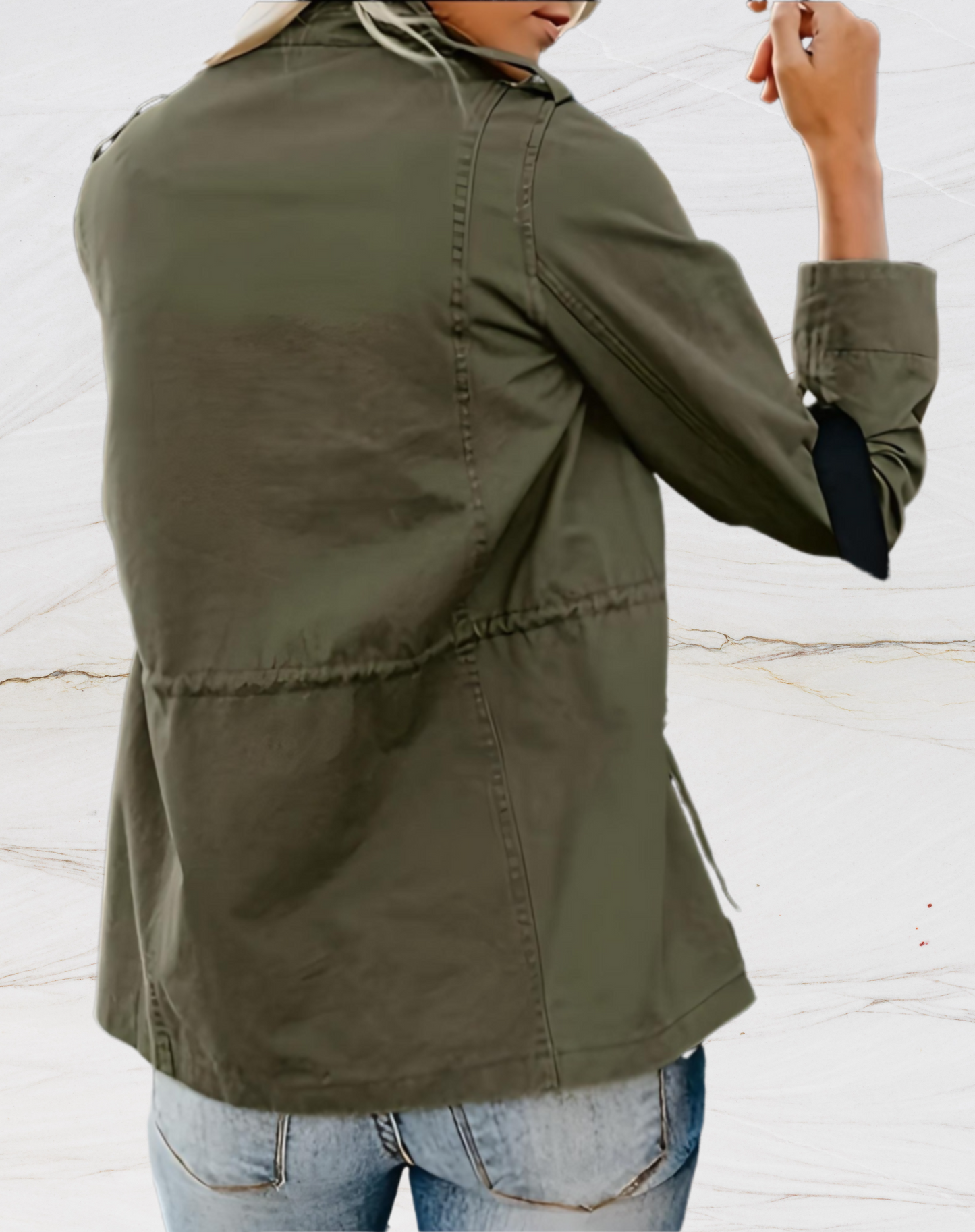 Madelin | Elegante, lässige Utility-Jacke