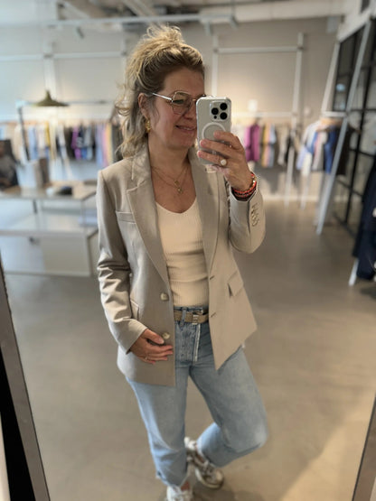 Beige Blazer